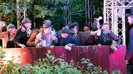 Szene aus Goethes „Faust“ vom Theater Aufbruch