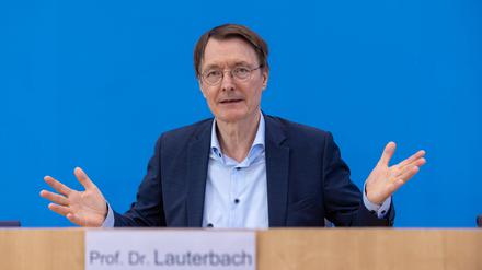 Bundesgesundheitsminister Karl Lauterbach.
