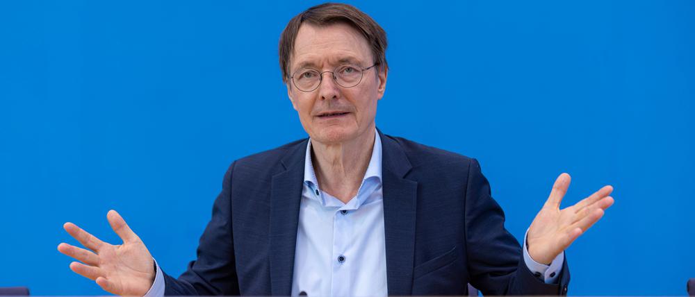 Bundesgesundheitsminister Karl Lauterbach.