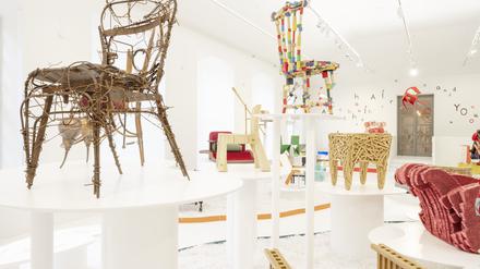 Blick in den „Bright Room“ der Ausstellung Grassi Museum.