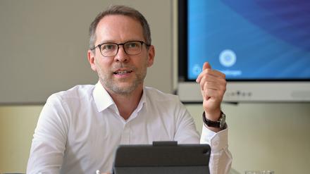 Christian Wienert, Leiter des Einstein-Gymnasiums und Initiator der Schulpartnerschaft mit Albanien.