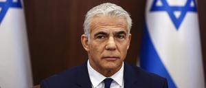 Israels Oppositionsführer Jair Lapid.