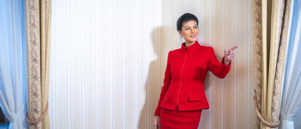 Erfolgreiche Gründerin: Sahra Wagenknecht, Co-Vorsitzende des BSW.