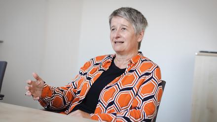 Die Vorstandsvorsitzende der BSR Stephanie Otto will Berliner für bessere Mülltrennung belohnen.