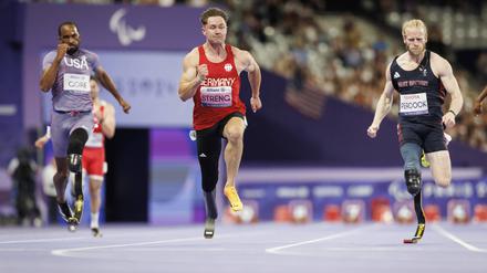 Die Sprinter Streng, Floors und Schäfer erreichten die Finals im 100-Meter-Sprint souverän.