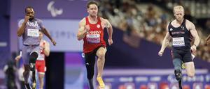 Die Sprinter Streng, Floors und Schäfer erreichten die Finals im 100-Meter-Sprint souverän.