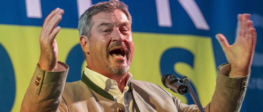 Bayerns Ministerpräsident Markus Söder hat eine klare Vorstellung für die Bundestagswahl.