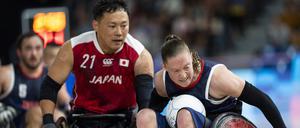 Kampf um Gold. Wie schon 2021 stehen die USA und Japan im Finale.