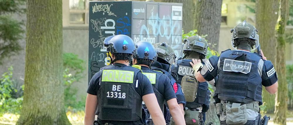 Ein Mann hat in Berlin-Nikolassee einen SEK-Einsatz ausgelöst. (Archivbild)
