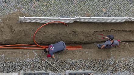 Tiefbau in Berlin: Anträge dauern oft länger als nötig.