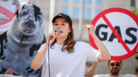 Klimaschutzaktivistin Luisa Neubauer macht seit längerer Zeit mobil gegen das Bohrprojekt.