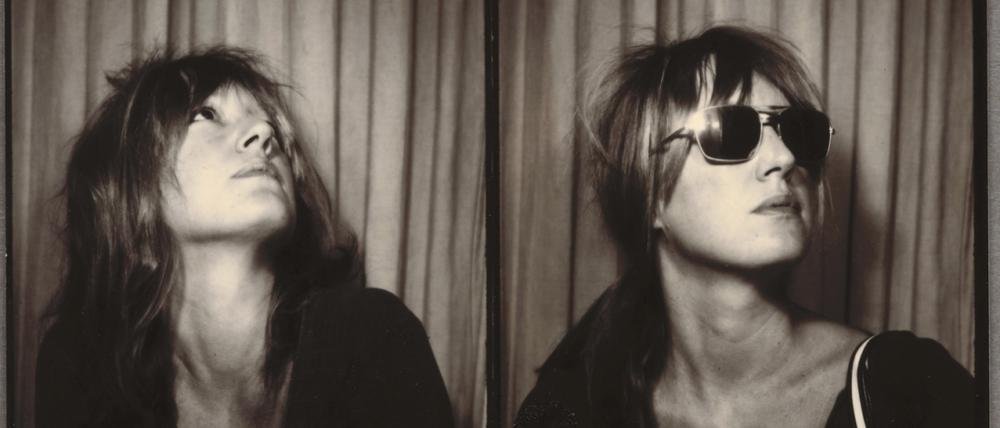 Aufnahmen von Eve Babitz aus einer Fotokabine.