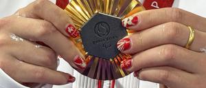 Die Goldmedaille bei den Paralympics in Paris.