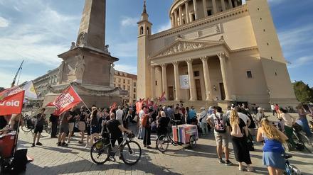 Jugend-Bündnisse demonstrieren in Potsdam gegen Rechts