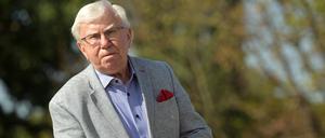 Der „Rewe-Mann“ Siegfried Grube bei seiner Jubiläumsfeier am Hotel Mercure in Potsdam.