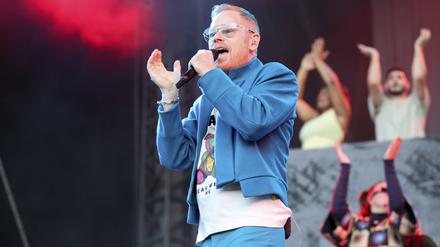 Peter Fox und andere Rapper laden vor Ende der Badesaison zur Pool-Party. (Archivbild)