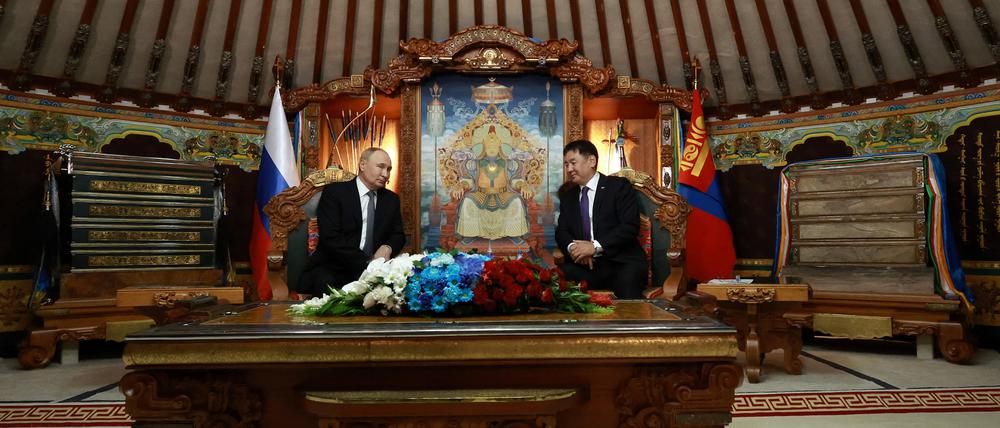 Ehrenempfang statt Verhaftung: Putin reist in die Mongolei – trotz internationalen Haftbefehls.