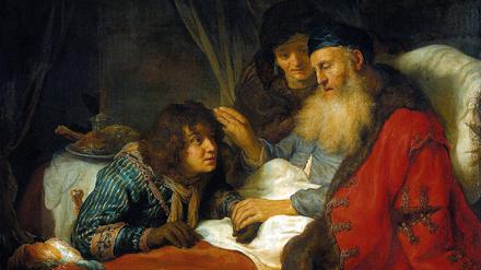 Haariger Irrtum: Jakob gibt sich als Esau aus, damit sein blinder Vater Isaak ihn segnet. Gemälde von Govert Flinck (1615-1660). 