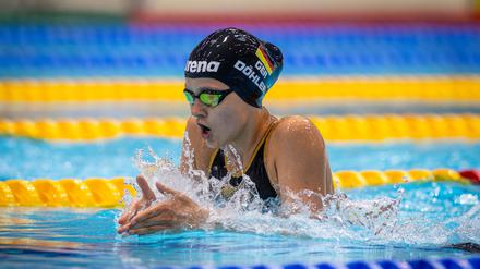 Para-Schwimmerin Johanna Döhler ist die jüngste deutsche Athletin in Paris.