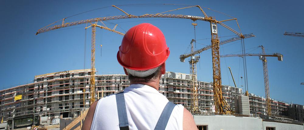Der Wohnungsneubau rechnet sich angesichts hoher Bau- und Grundstückspreise vor allem bei kleineren Wohneinheiten.