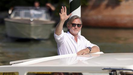 Daniel Craig bei seiner Ankunft auf dem Lido.