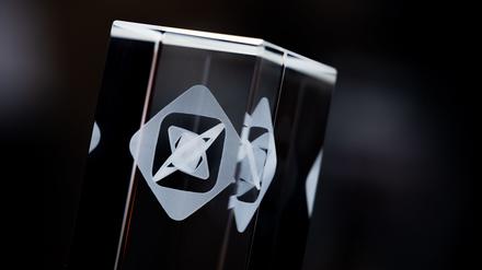 Award bei der Verleihung des Grimme Online Award.