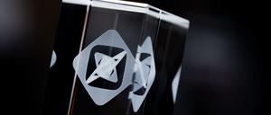 Award bei der Verleihung des Grimme Online Award.