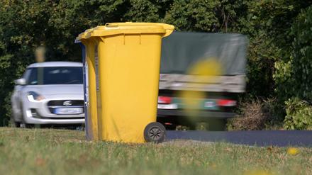 Die Gelbe Tonne Plus löst ab Januar in Potsdam den Gelben Sack komplett ab.