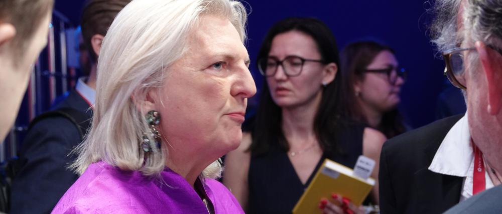 Die frühere österreichische Außenministerin Karin Kneissl.