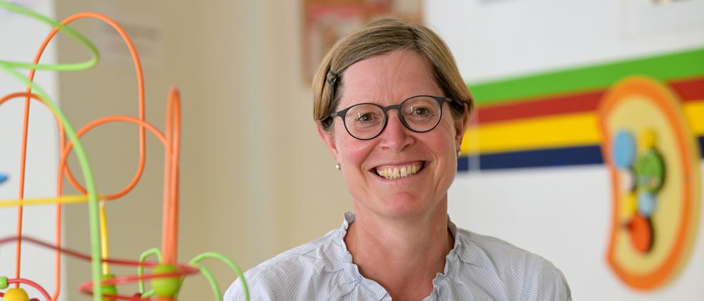 Kinderärztin Mona Dreesmann leitet das sozialpädiatrische Zentrum Potsdam seit 15 Jahren. Nach dem Umzug soll das Personal wachsen.