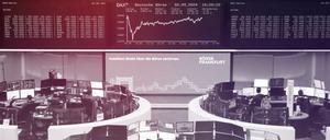 The German share price index DAX graph is pictured at the stock exchange in Frankfurt, Germany, September 2, 2024. REUTERS/Staff