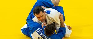 Nikolai Kornhaß, einer der Routiniers des deutschen Teams im Para-Judo, interessiert es nicht, ob jemand „gut sieht oder bescheißt“.