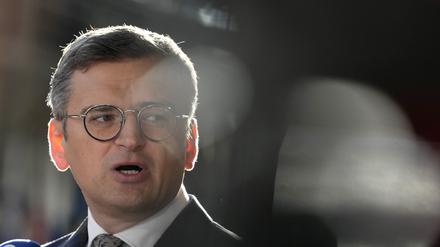 Seit 2020 war Dmytro Kuleba Chefdiplomat der Ukraine.