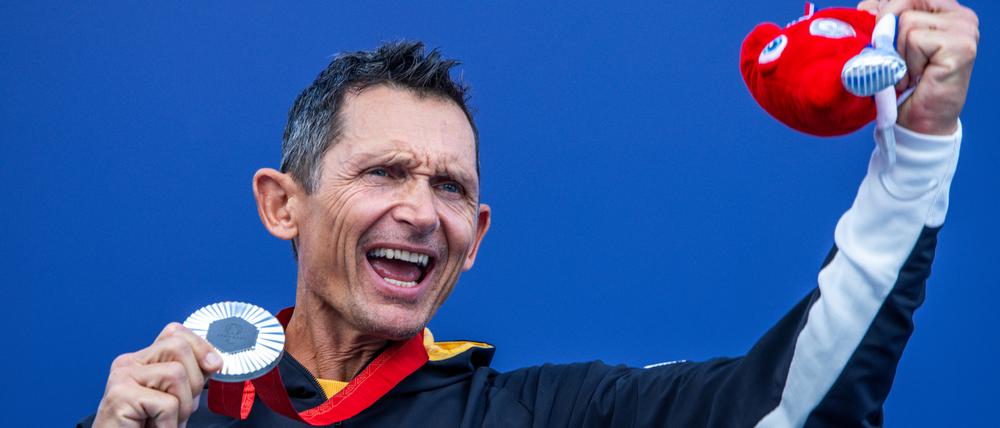 Michael Teuber gewann seine siebte Medaille bei den Paralympics.