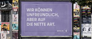 Mit Motiven wie diesem wirbt der Senat. 