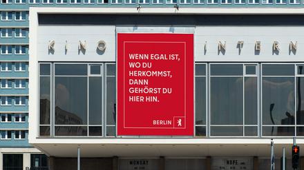 „Wenn egal ist, wo du herkommst, dann gehörst du hier hin“: die neue Kampagne des Senats. 