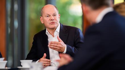 Kanzlergespräch/Olaf Scholz