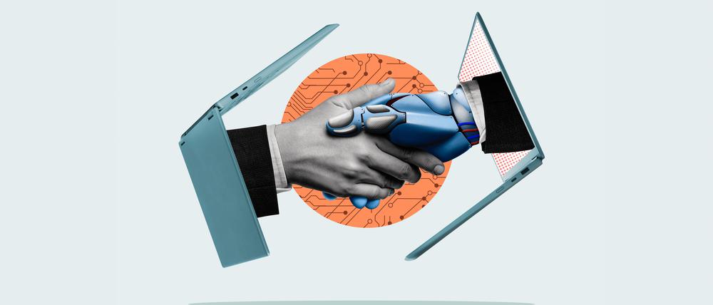 KI und Mensch: In der Arbeitswelt kann das positive Effekte haben, sagt Sara Weber.