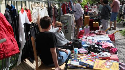 In Potsdam West gibt es an diesem Samstag wieder einen Kiezflohmarkt.