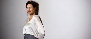 Schriftstellerin Eva Menasse auf der Frankfurter Buchmesse 2022. 