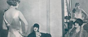Chic, toujours. 1928 im Modesalon Hammer in der Lennéstraße.