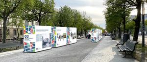 Unten den Linden muss nicht zwangsläufig umgebaut werden. Auch das zeigt die Ausstellung „Berlin und seine Straßen“.