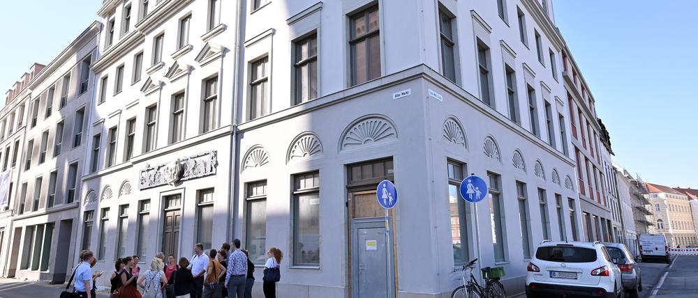 Das „Haus der Frauen“ in Potsdams Mitte, Alter Markt 6.