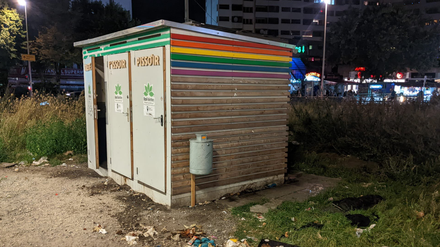 Die Toiletter am Kottbusser Tor. 