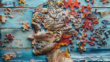 Alzheimer - als gingen dem Hirn wichtige Puzzleteile verloren. 