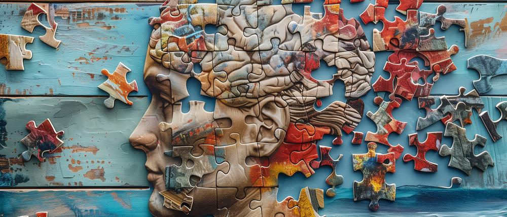 Alzheimer - als gingen dem Hirn wichtige Puzzleteile verloren.