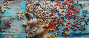 Alzheimer - als gingen dem Hirn wichtige Puzzleteile verloren. 
