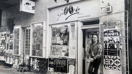 Detlef Müller eröffnete 1985 seinen Plattenladen „Groove Records“ in Kreuzberg.