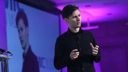 Der Gründer und Vorstandsvorsitzende des Onlinedienstes Telegram: Pawel Durow.