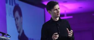Der Gründer und Vorstandsvorsitzende des Onlinedienstes Telegram: Pawel Durow.